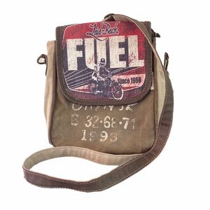 Vintage Sunsa Heavy Canvas Crossbody Bag 90’s